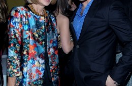 Anna Wintour and Ed Westwick at Vogue Cocktail Party to Honor London’s Emerging Designers